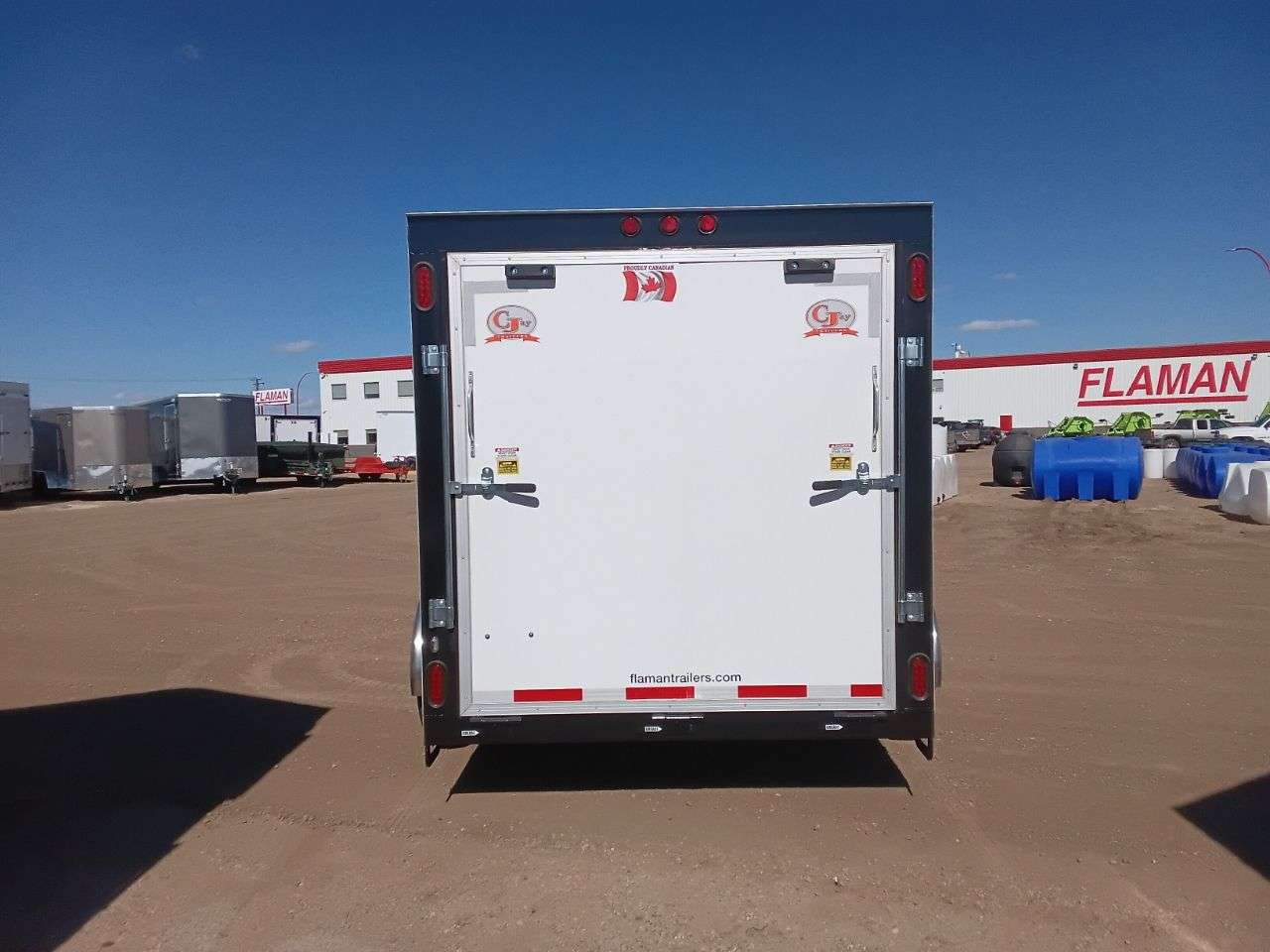 2026 CJay 7' x 14' Flat Front Cargo Trailer