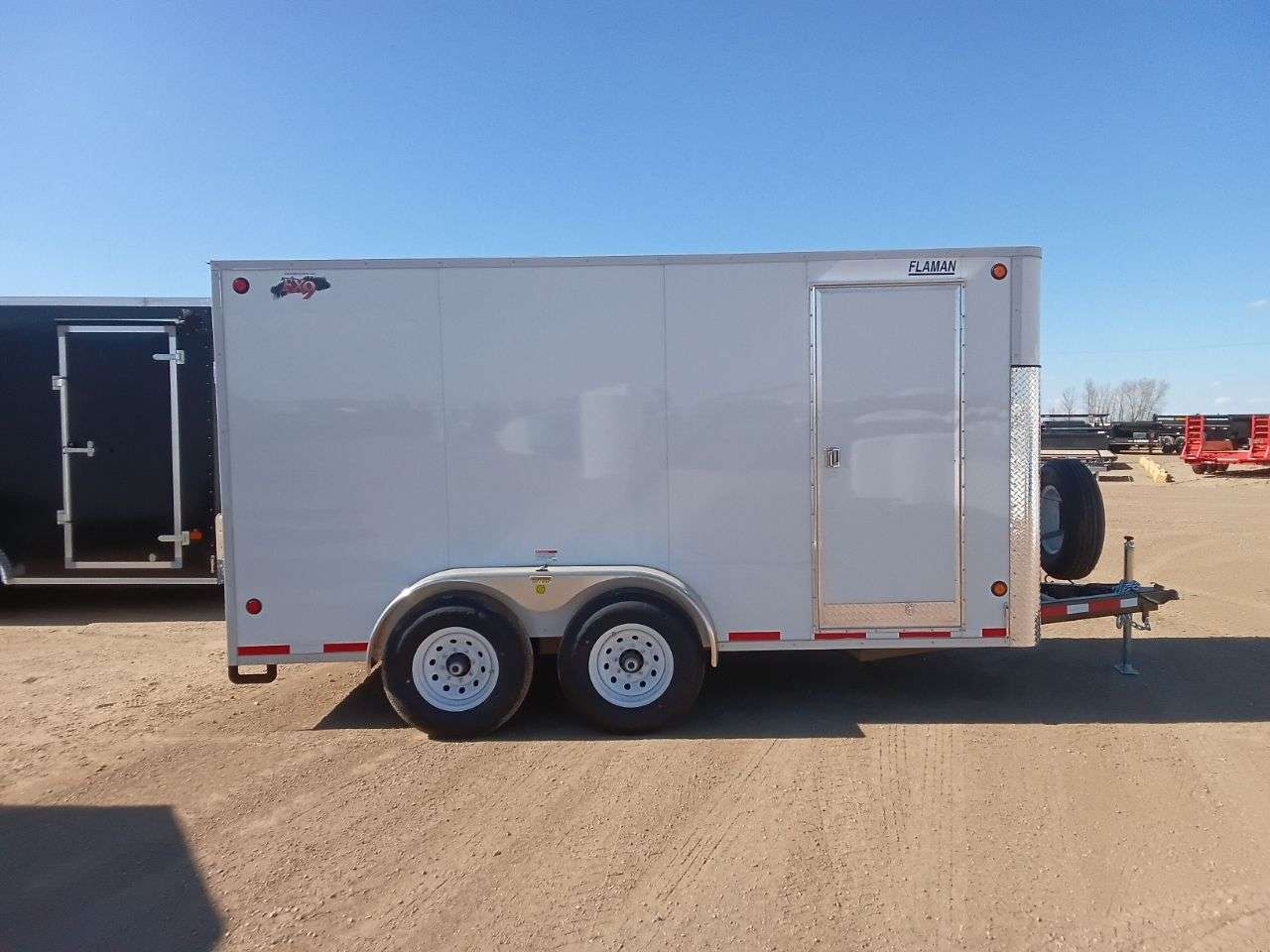 2026 CJay 7' x 14' Flat Front Cargo Trailer