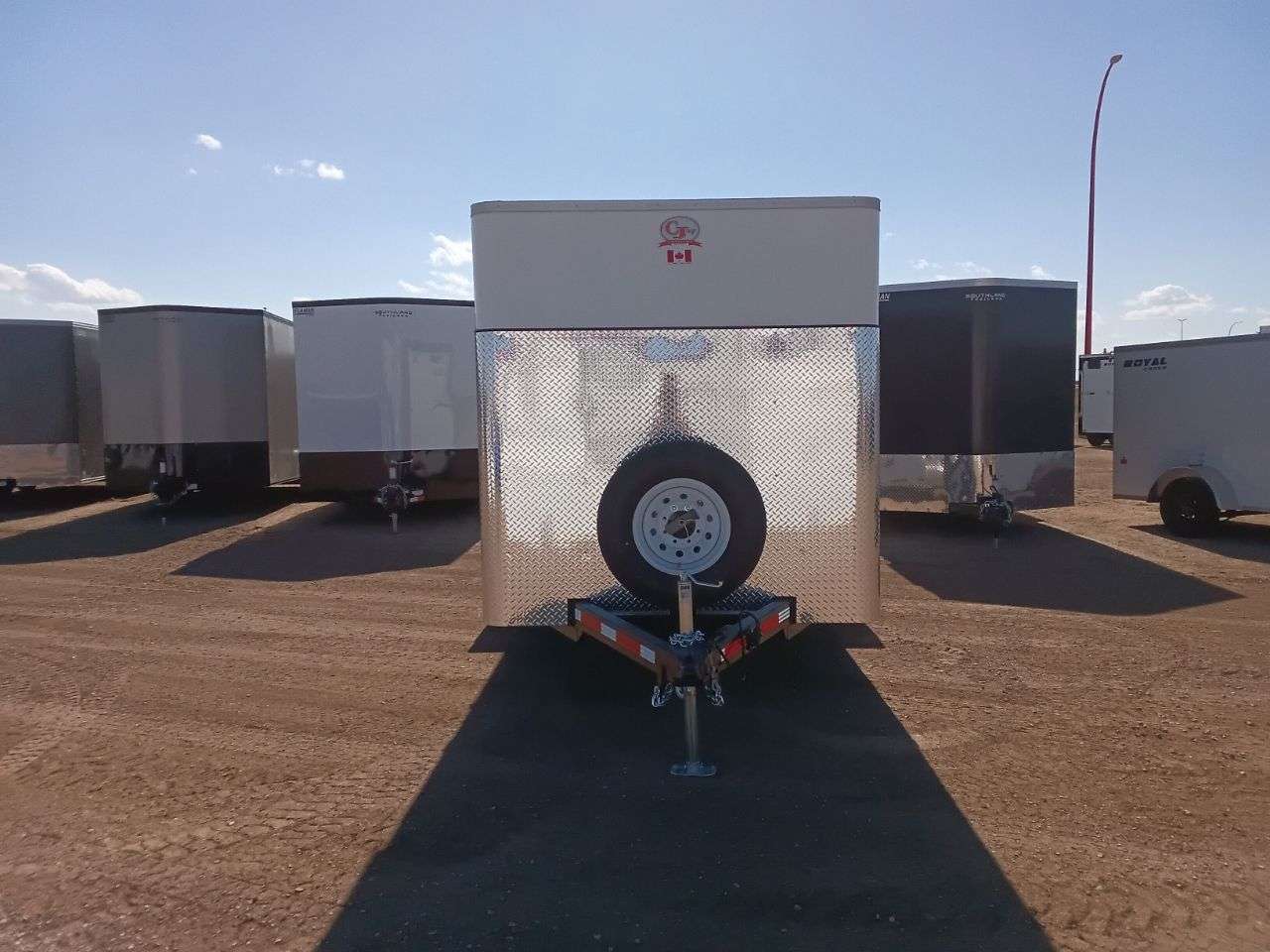 2026 CJay 7' x 14' Flat Front Cargo Trailer