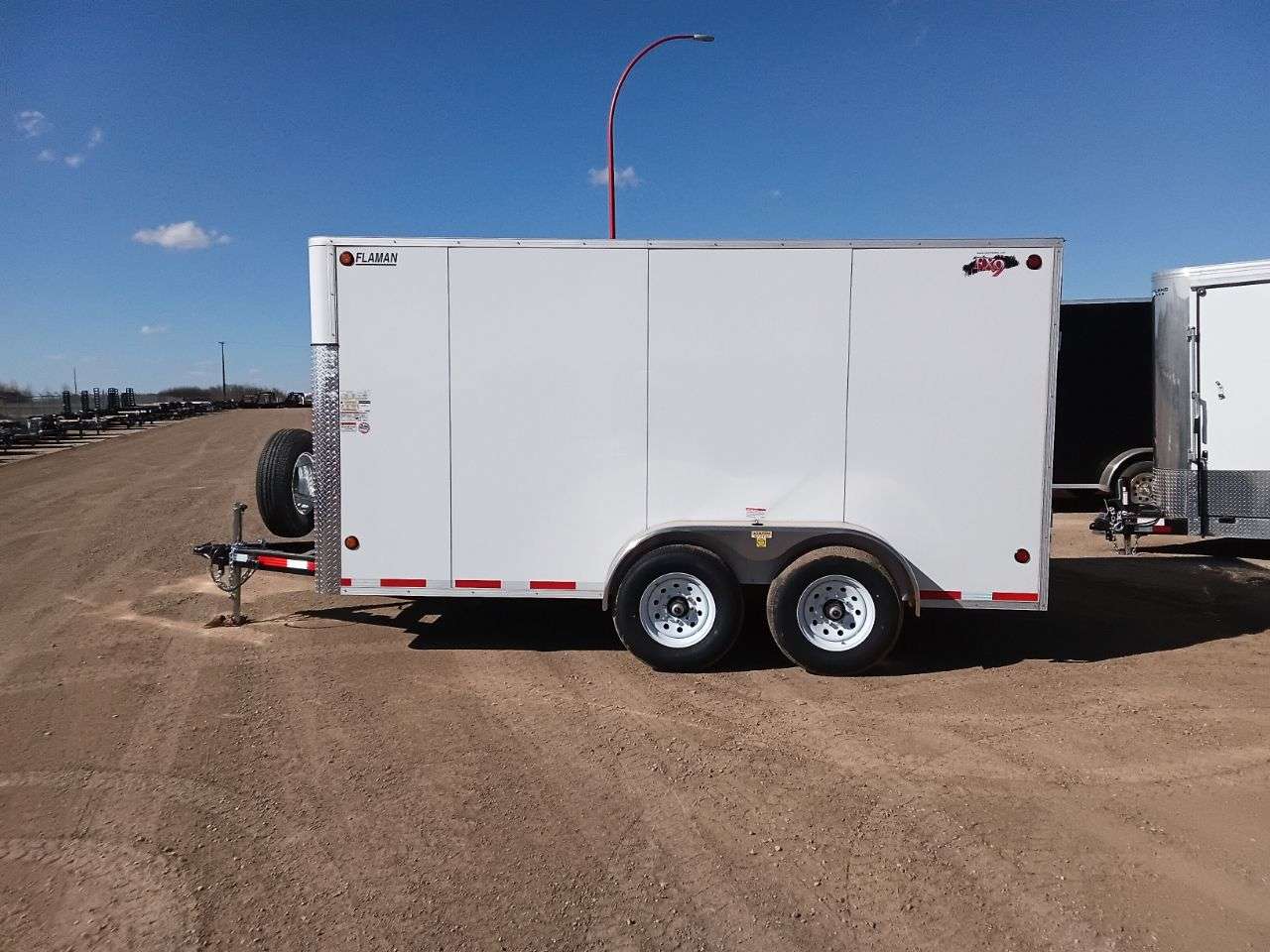2026 CJay 7' x 14' Flat Front Cargo Trailer