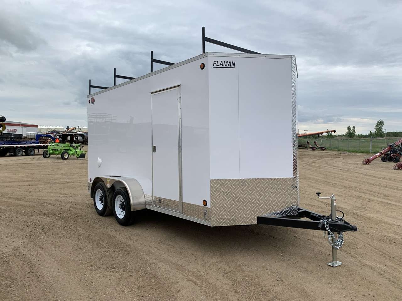 2026 CJay 7' x 14' + V-Nose Cargo Trailer