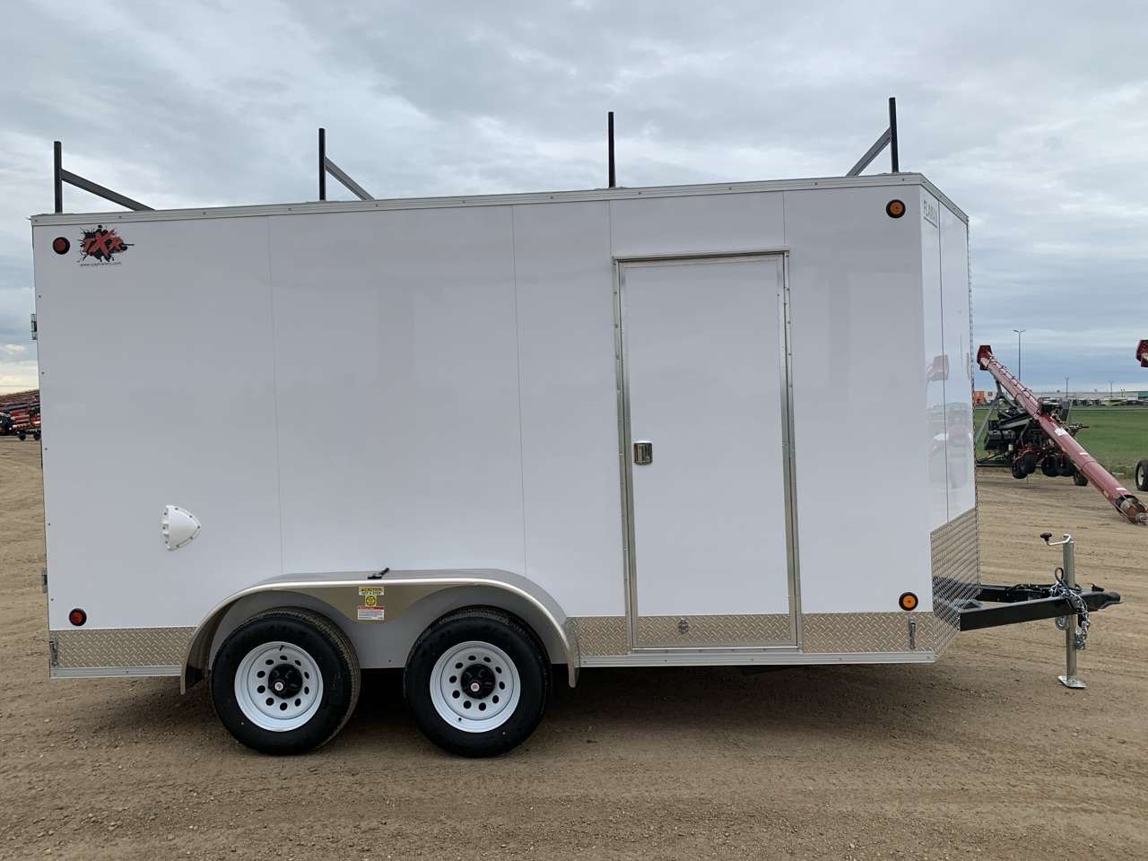 2026 CJay 7' x 14' + V-Nose Cargo Trailer