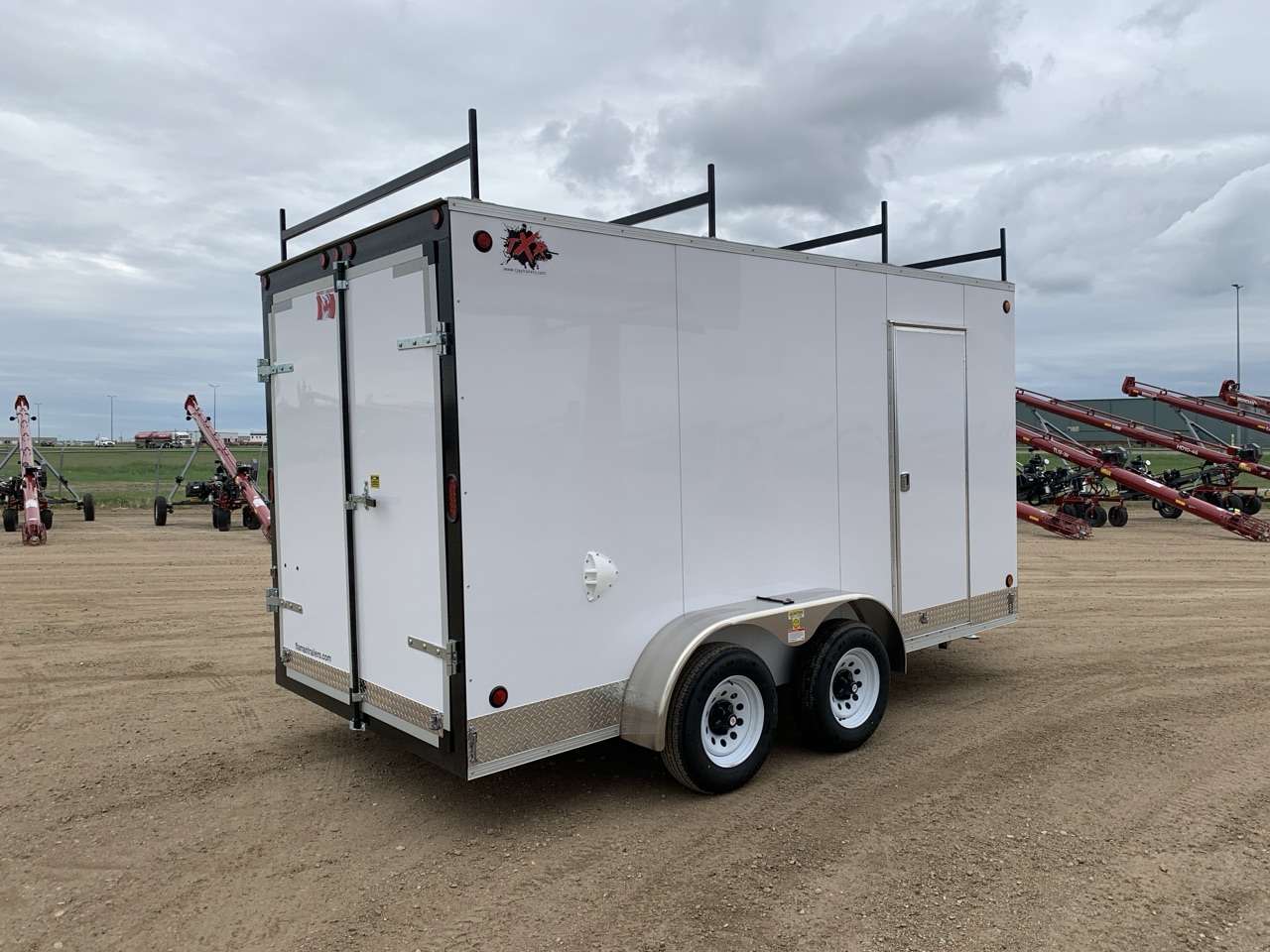 2026 CJay 7' x 14' + V-Nose Cargo Trailer