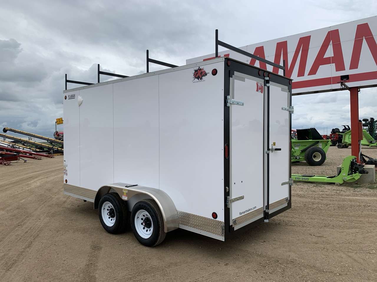 2026 CJay 7' x 14' + V-Nose Cargo Trailer