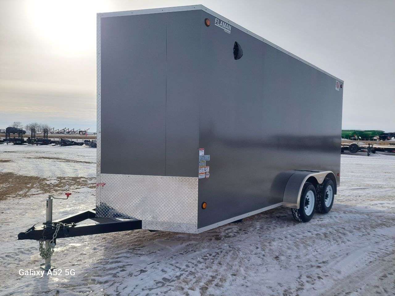 2026 CJay 7' x 16' + V-Nose Cargo Trailer