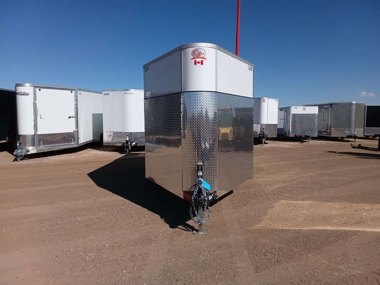 2026 CJay 7' x 16' + V-Nose Cargo Trailer