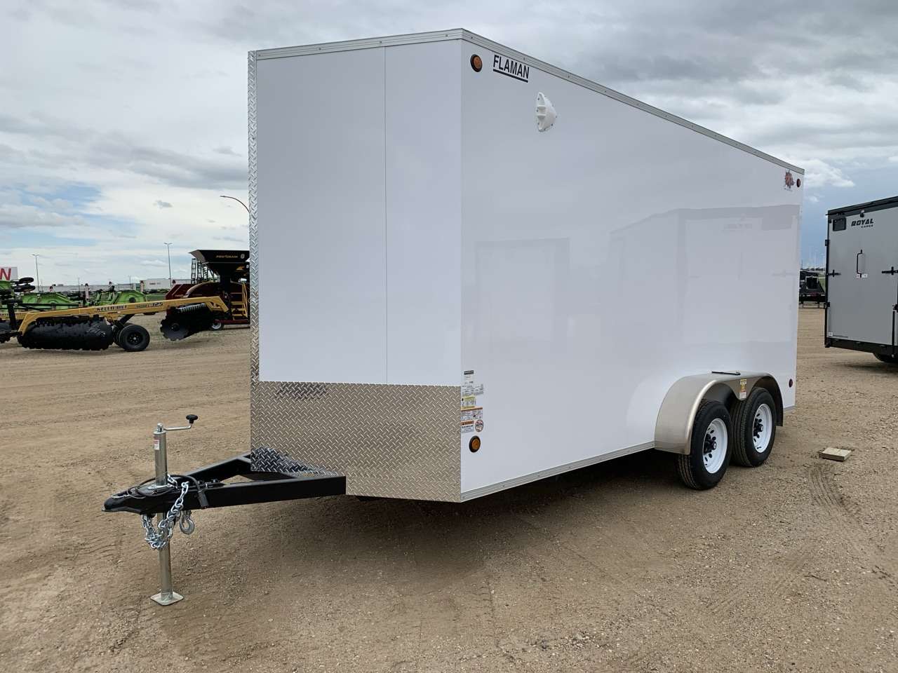 2026 CJay 7' x 16' + V-Nose Cargo Trailer