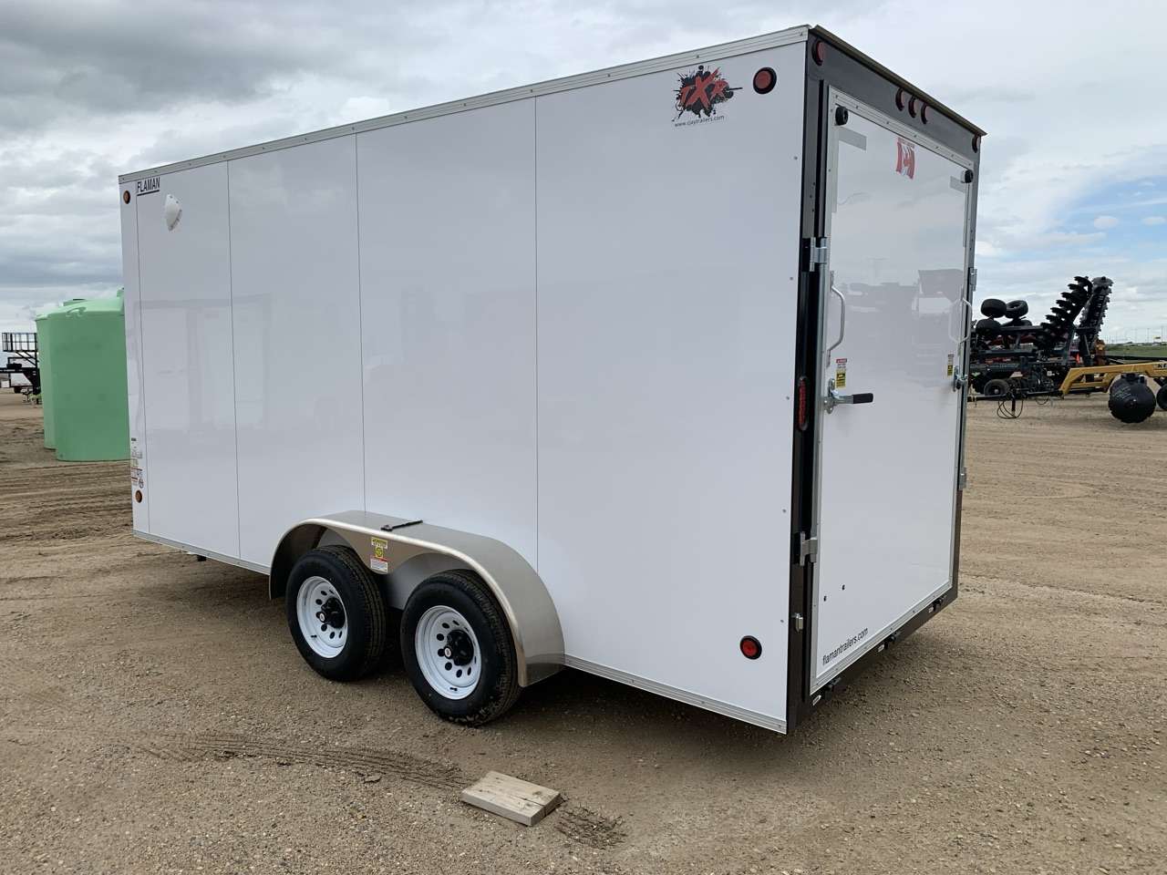 2026 CJay 7' x 16' + V-Nose Cargo Trailer
