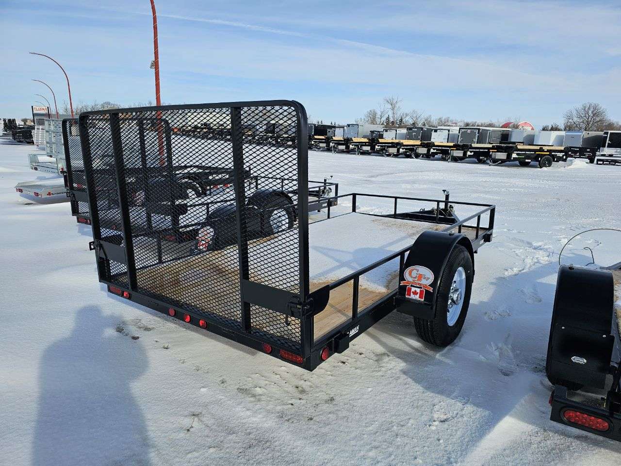 2026 CJay 74" x 12' Utility SA 3000 Trailer