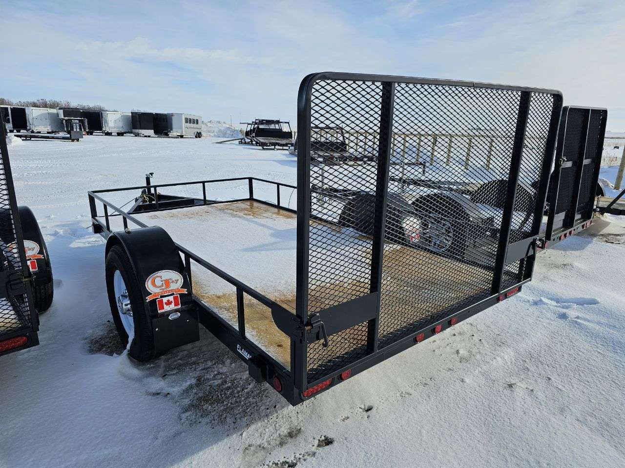 2026 CJay 74" x 12' Utility SA 3000 Trailer