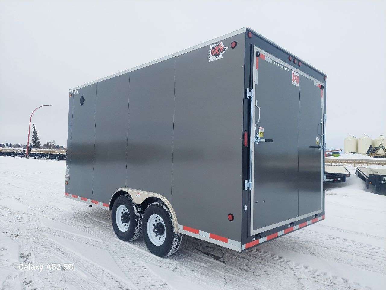 2026 CJay 8'6" x 16' + V-Nose Cargo Trailer
