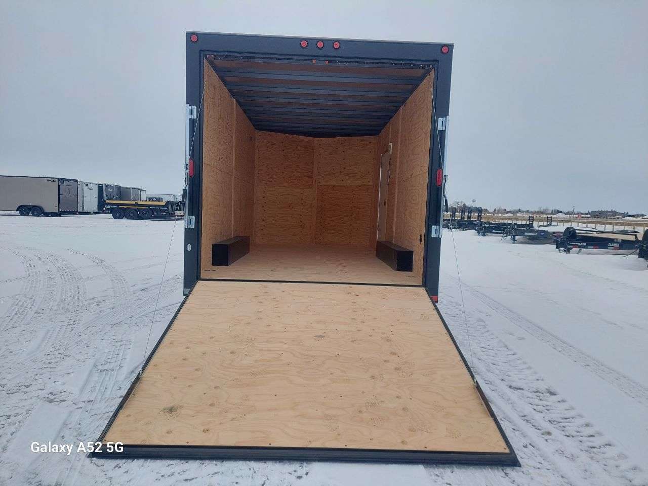 2026 CJay 8'6" x 16' + V-Nose Cargo Trailer