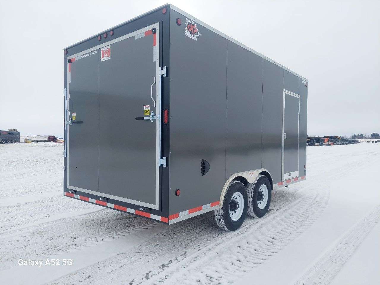 2026 CJay 8'6" x 16' + V-Nose Cargo Trailer