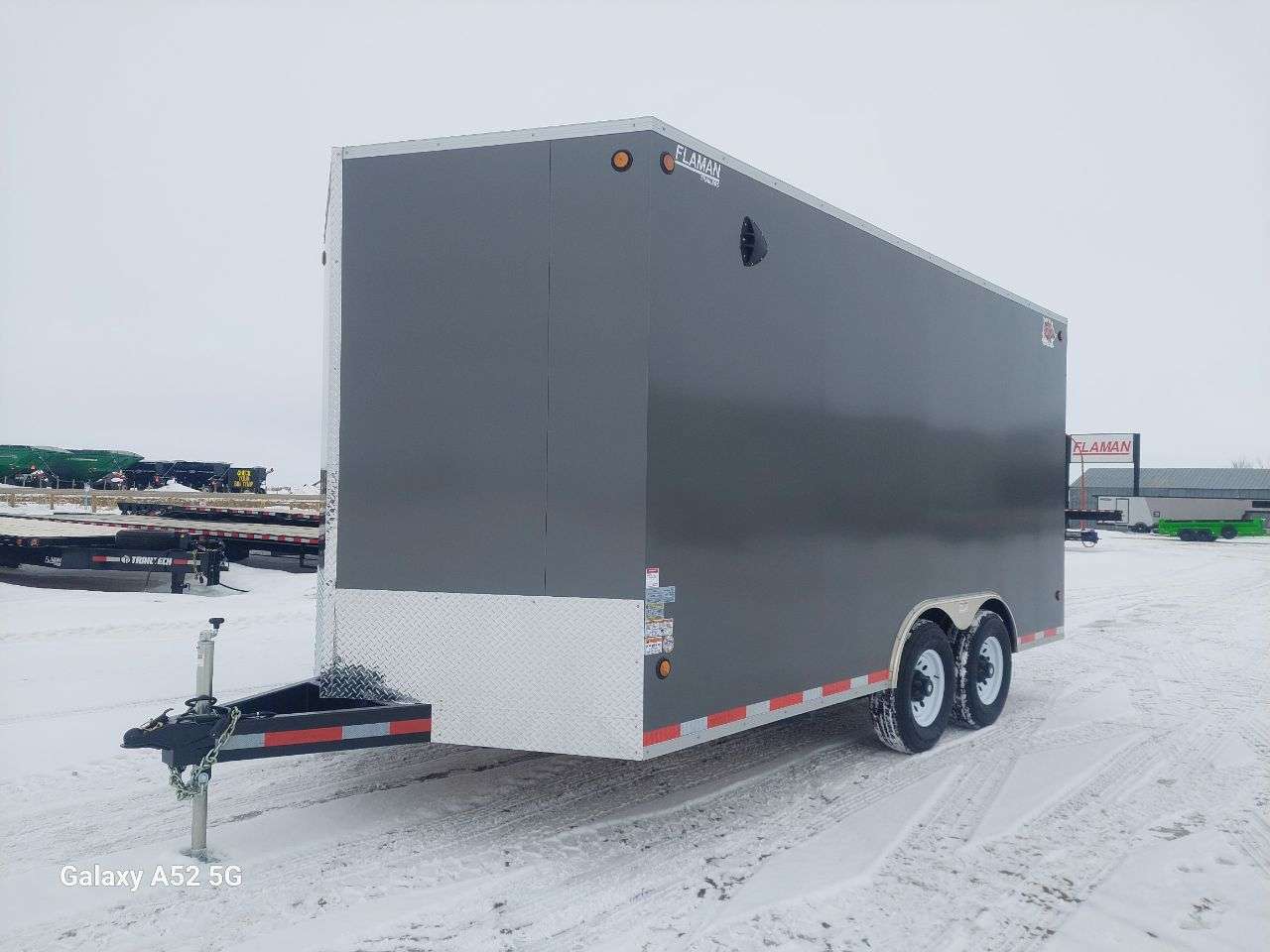 2026 CJay 8'6" x 16' + V-Nose Cargo Trailer