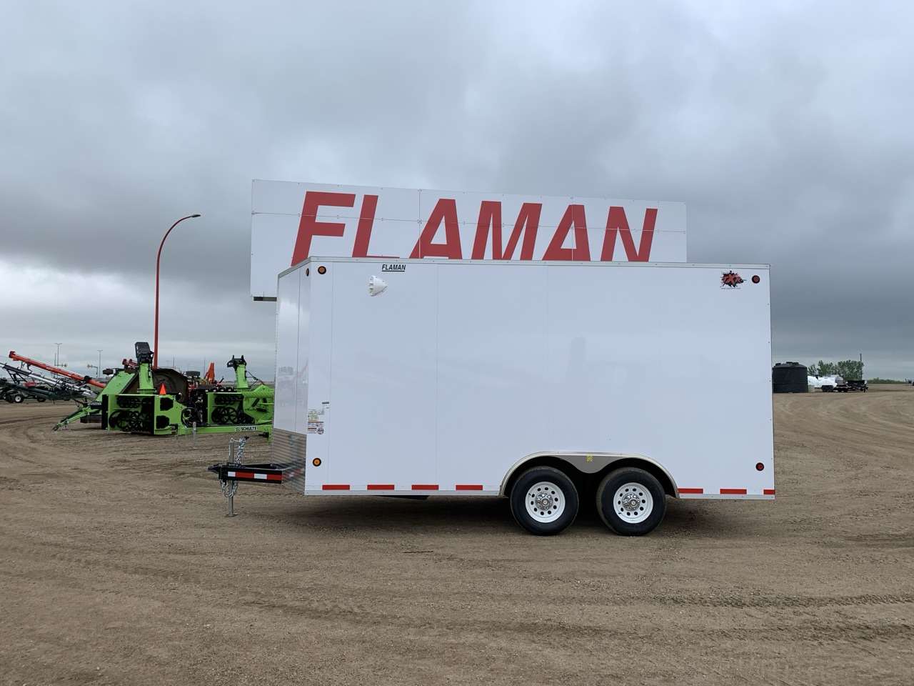 2026 CJay 8'6" x 16' + V-Nose Cargo Trailer