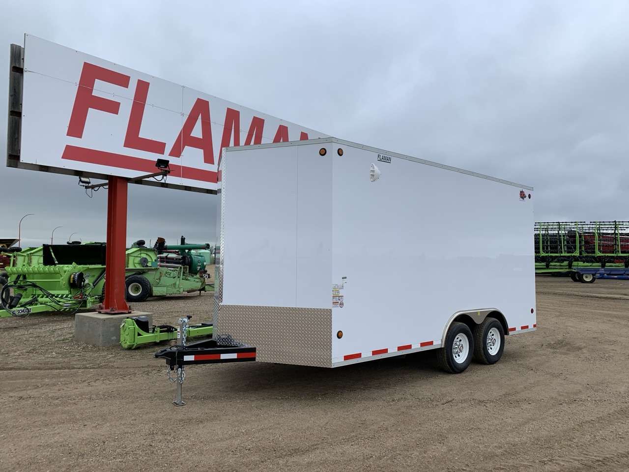 2026 CJay 8'6" x 16' + V-Nose Cargo Trailer