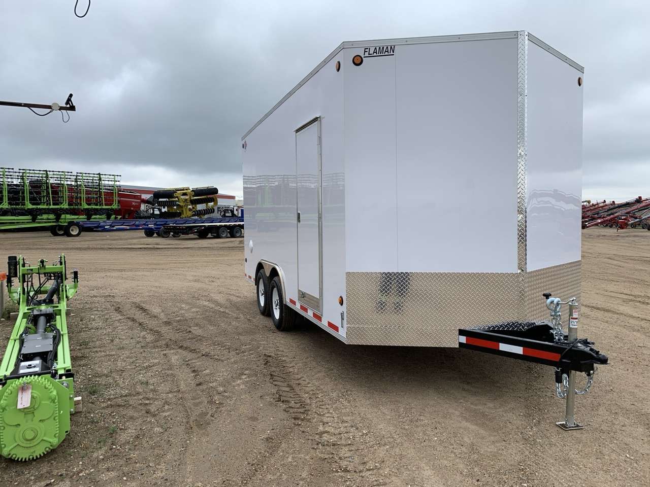 2026 CJay 8'6" x 16' + V-Nose Cargo Trailer