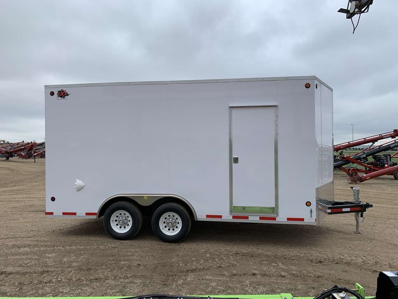 2026 CJay 8'6" x 16' + V-Nose Cargo Trailer