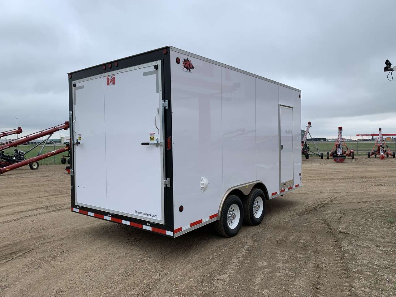 2026 CJay 8'6" x 16' + V-Nose Cargo Trailer