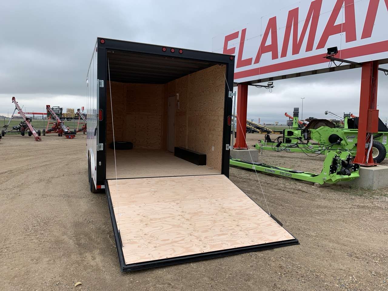 2026 CJay 8'6" x 16' + V-Nose Cargo Trailer