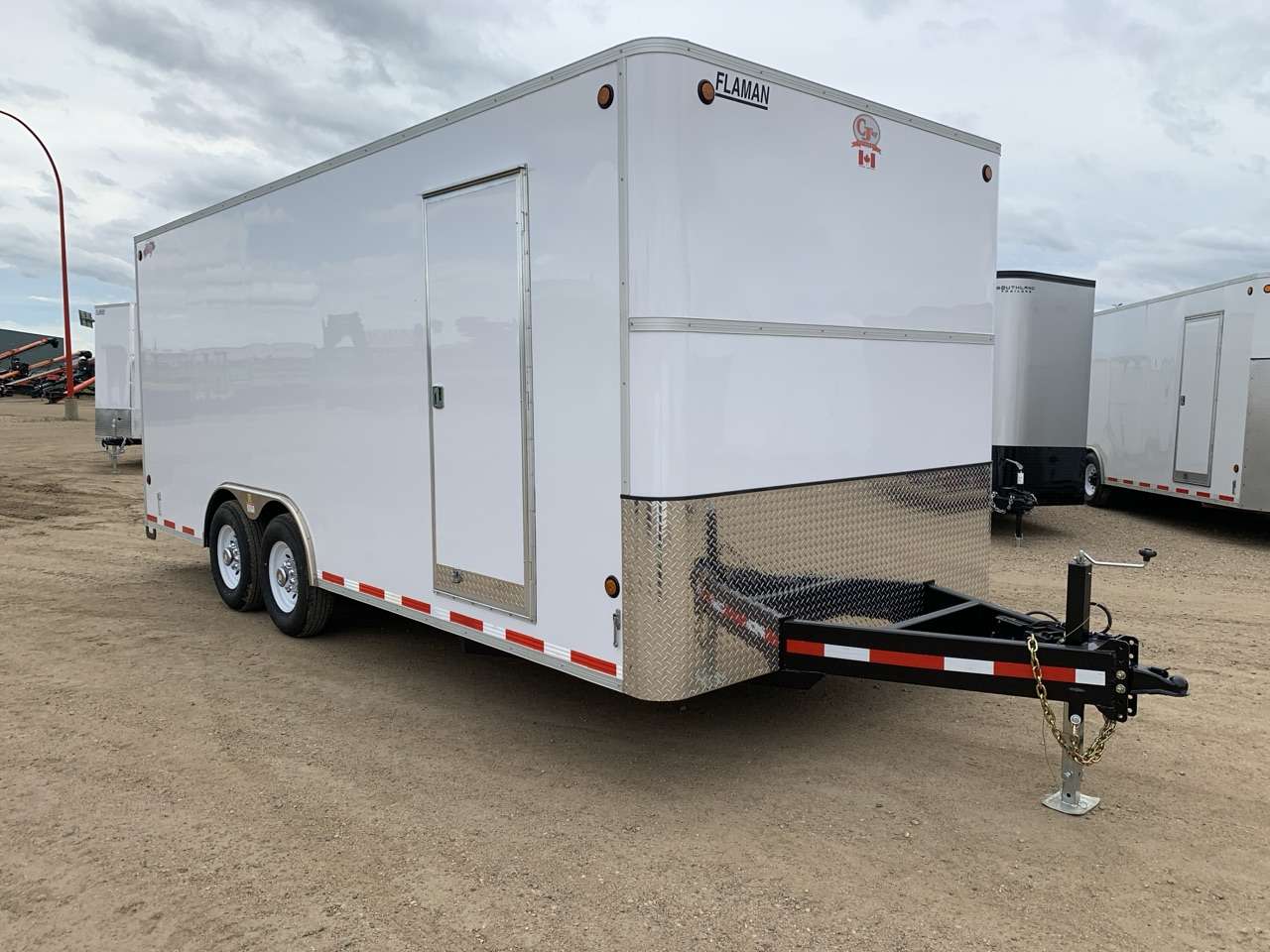 2026 CJay 8'6" x 20' Flat Front Cargo Trailer