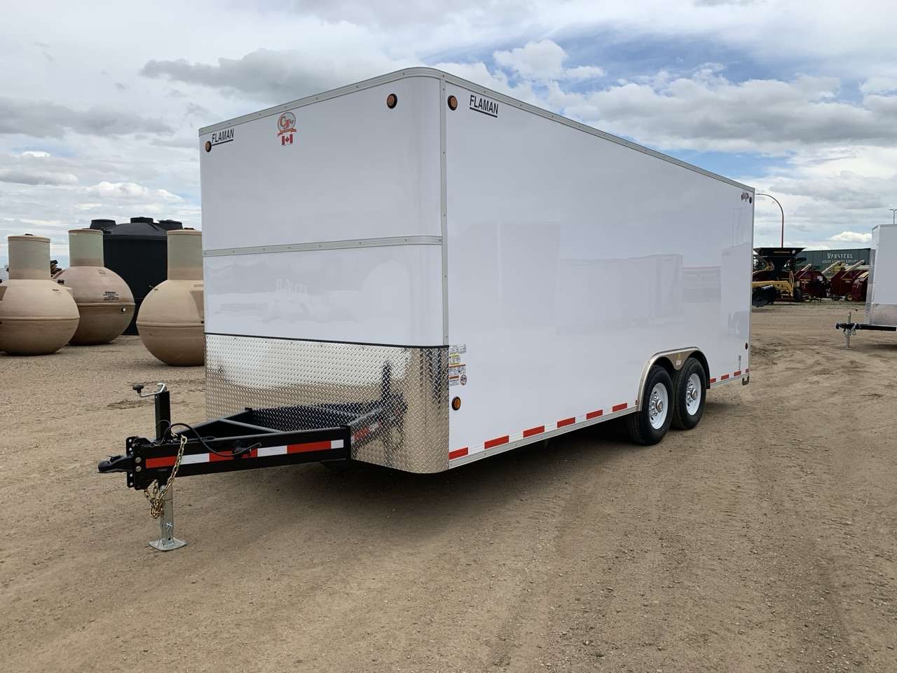 2026 CJay 8'6" x 20' Flat Front Cargo Trailer