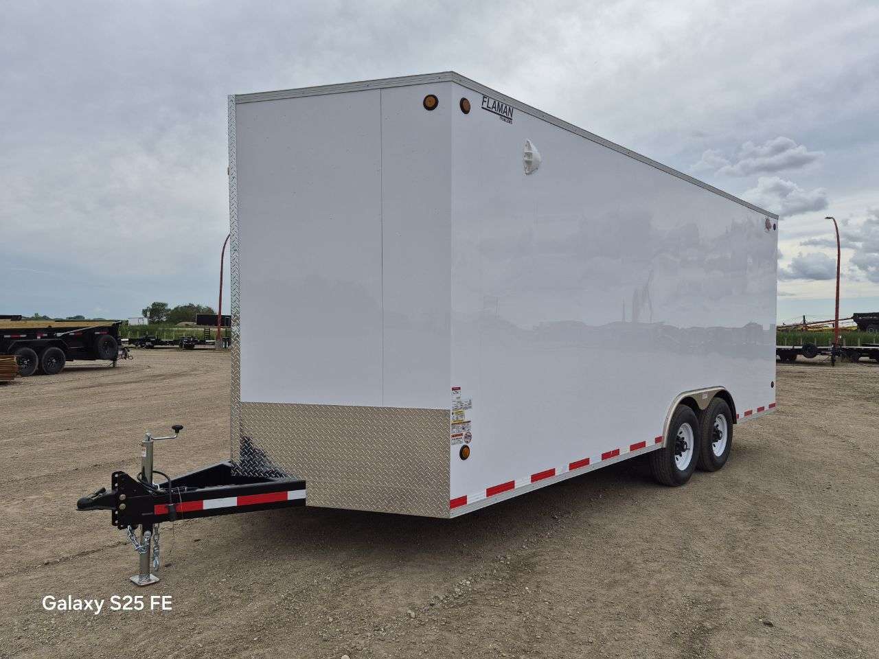 2026 CJay 8'6" x 20' + V-Nose Cargo Trailer
