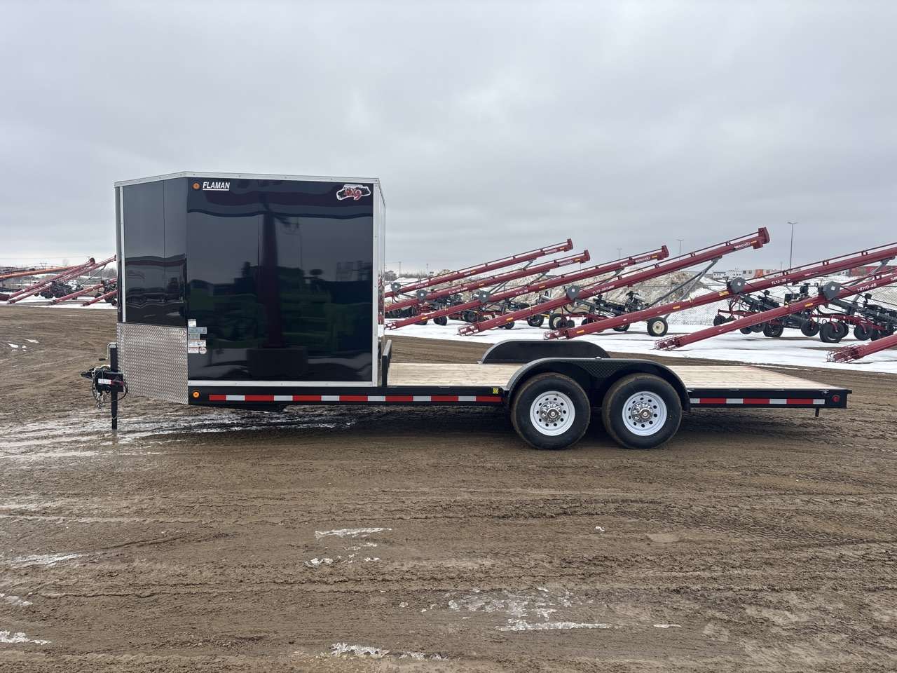 2026 CJay 8'6" x 22' Cargo/Flat Deck Combo Trailer