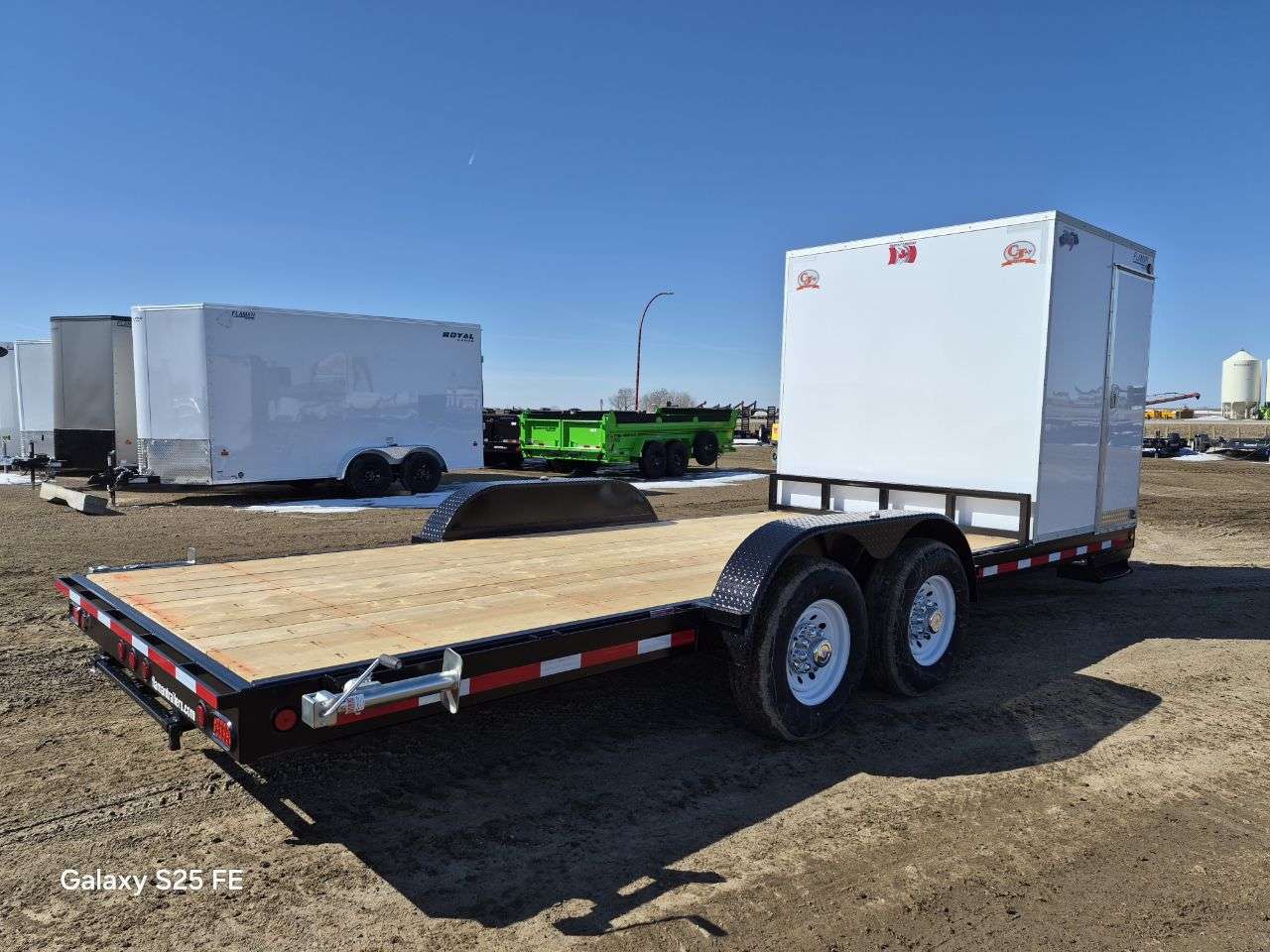 2026 CJay 8'6" x 22' Cargo/Flat Deck Combo Trailer