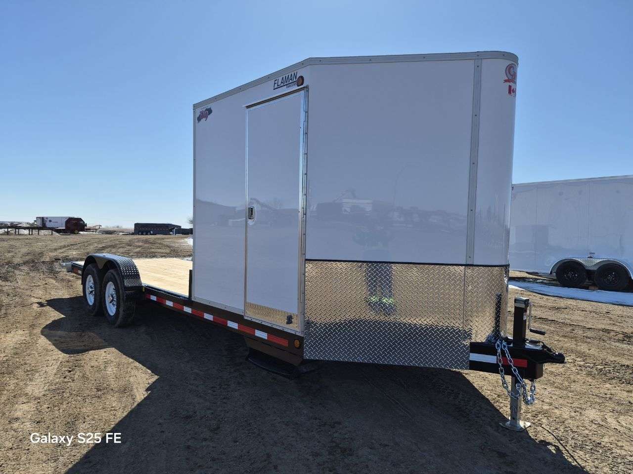 2026 CJay 8'6" x 22' Cargo/Flat Deck Combo Trailer