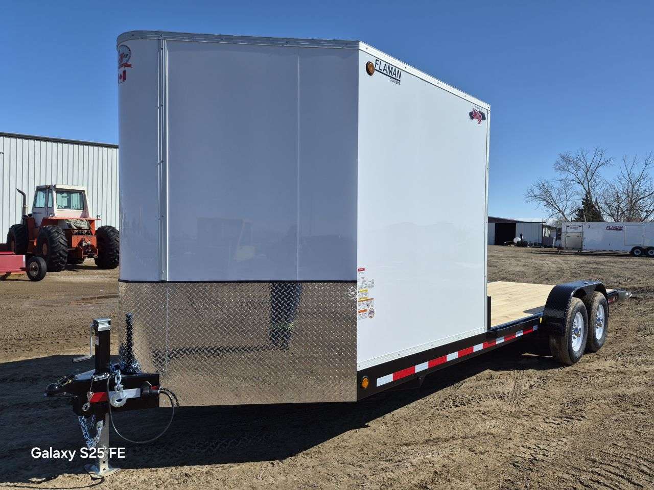 2026 CJay 8'6" x 22' Cargo/Flat Deck Combo Trailer