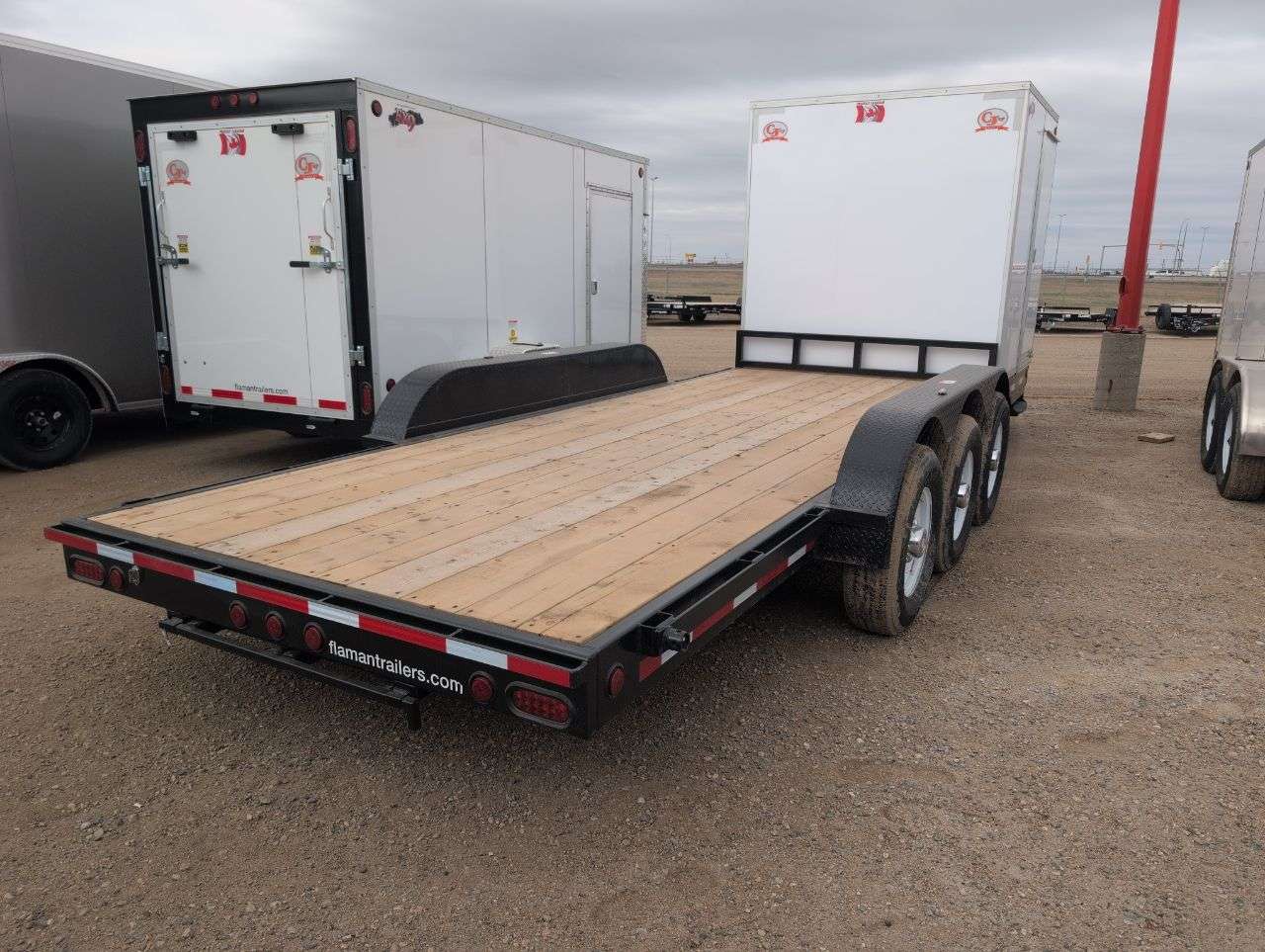 2026 CJay 8'6" x 24' Cargo/Flat Deck Combo Trailer
