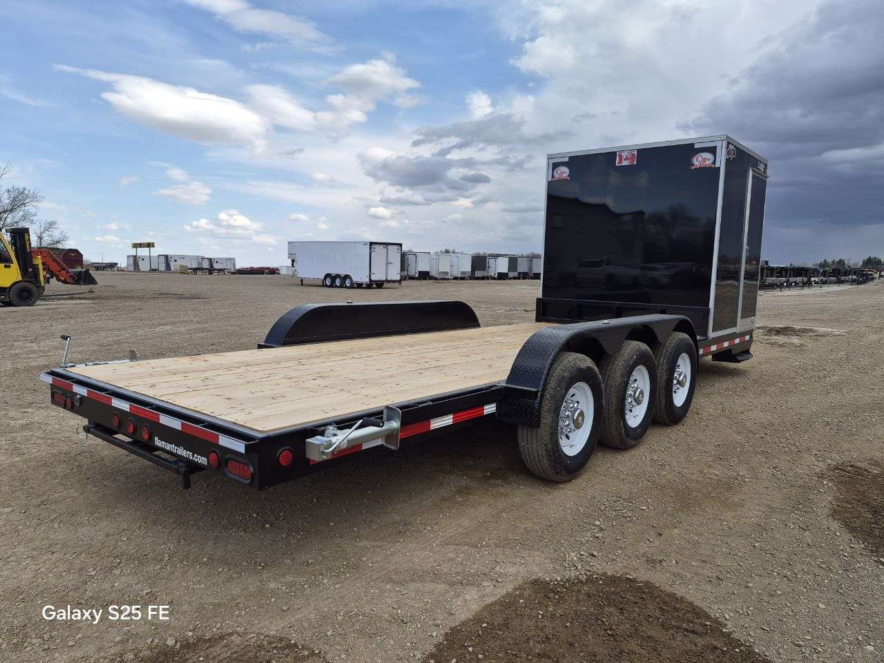 2026 CJay 8'6" x 24' Cargo/Flat Deck Combo Trailer