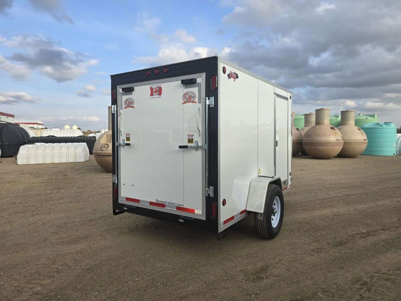 2026 CJay FX9 6' x 10' Flat Front Cargo Trailer
