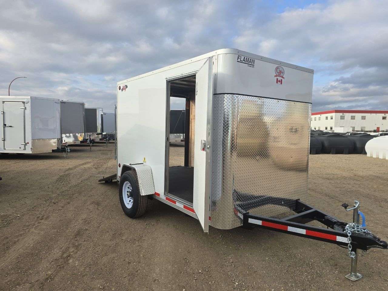 2026 CJay FX9 6' x 10' Flat Front Cargo Trailer