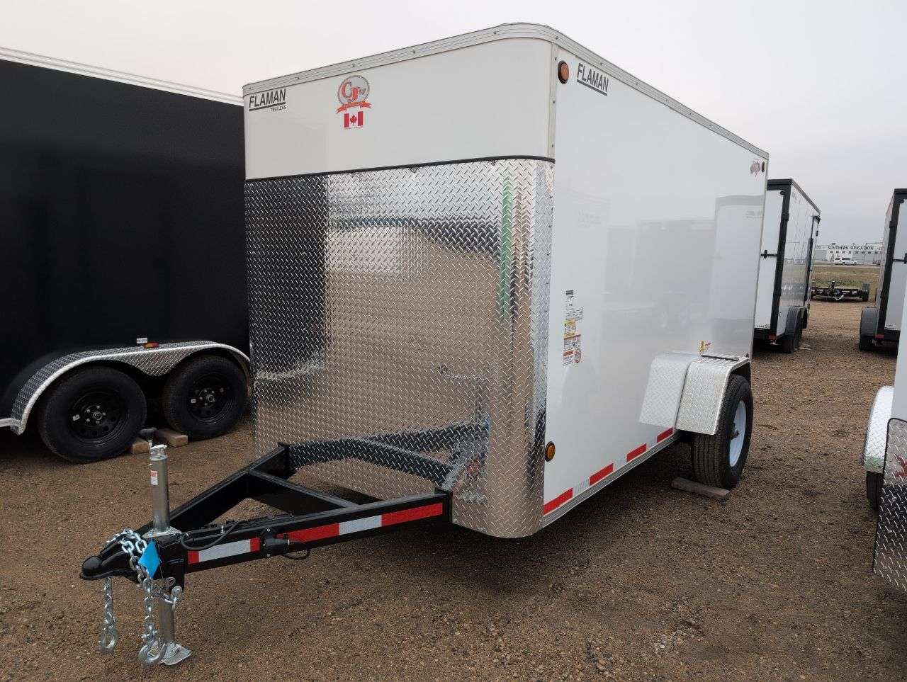 2026 CJay FX9 6' x 12' Flat Front Cargo Trailer