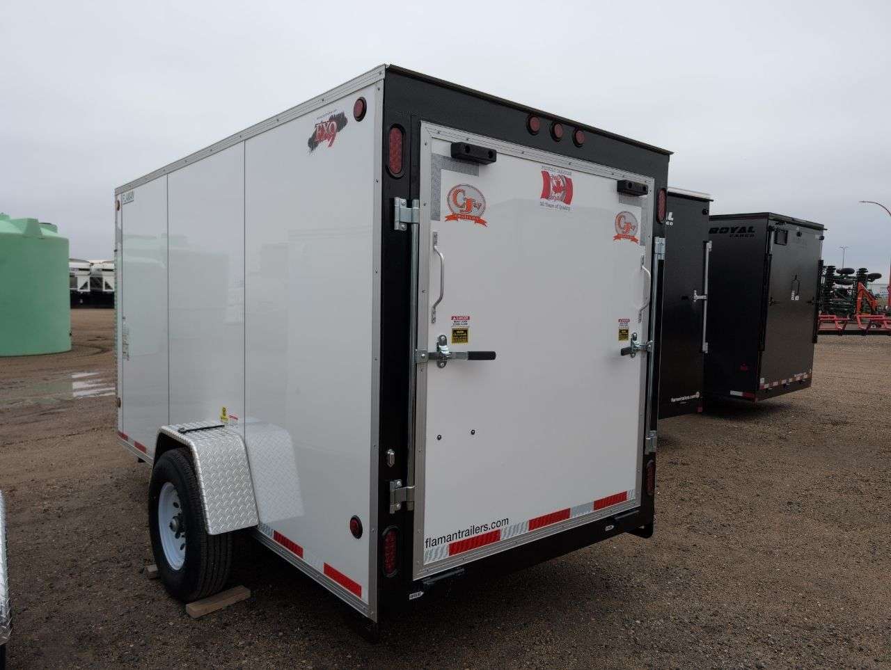 2026 CJay FX9 6' x 12' Flat Front Cargo Trailer