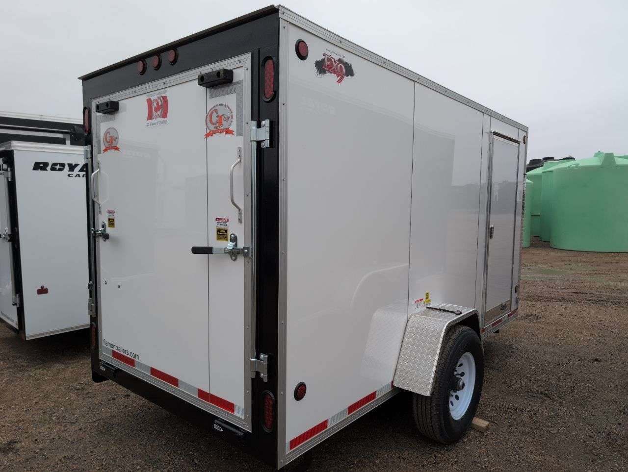 2026 CJay FX9 6' x 12' Flat Front Cargo Trailer