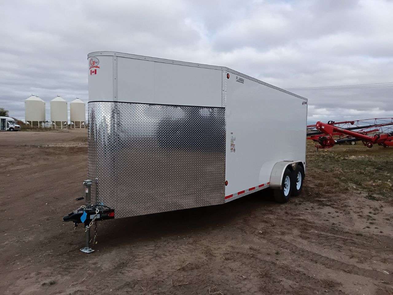 2026 CJay FX9 7' x 16' + V-Nose Cargo Trailer