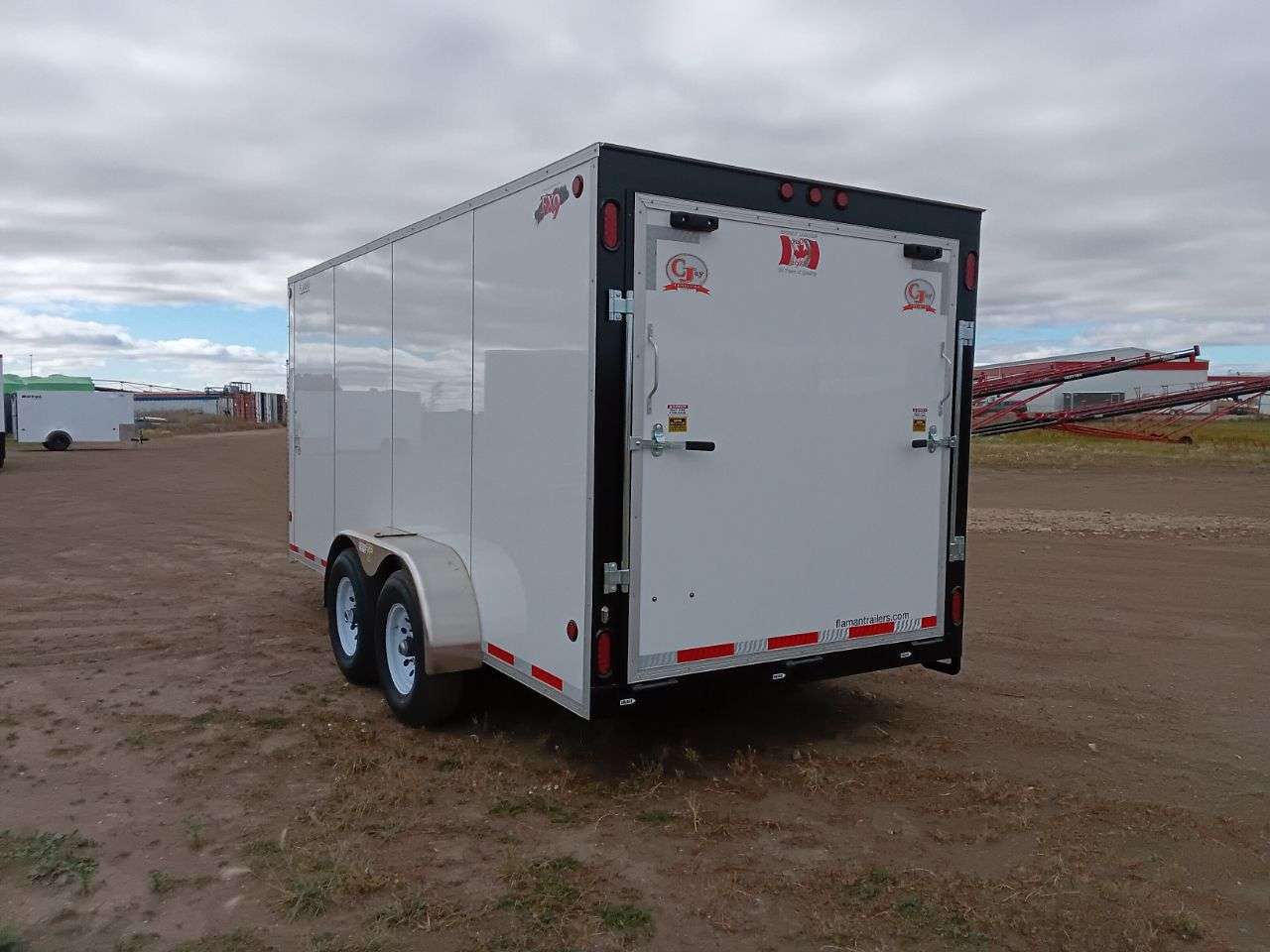 2026 CJay FX9 7' x 16' + V-Nose Cargo Trailer