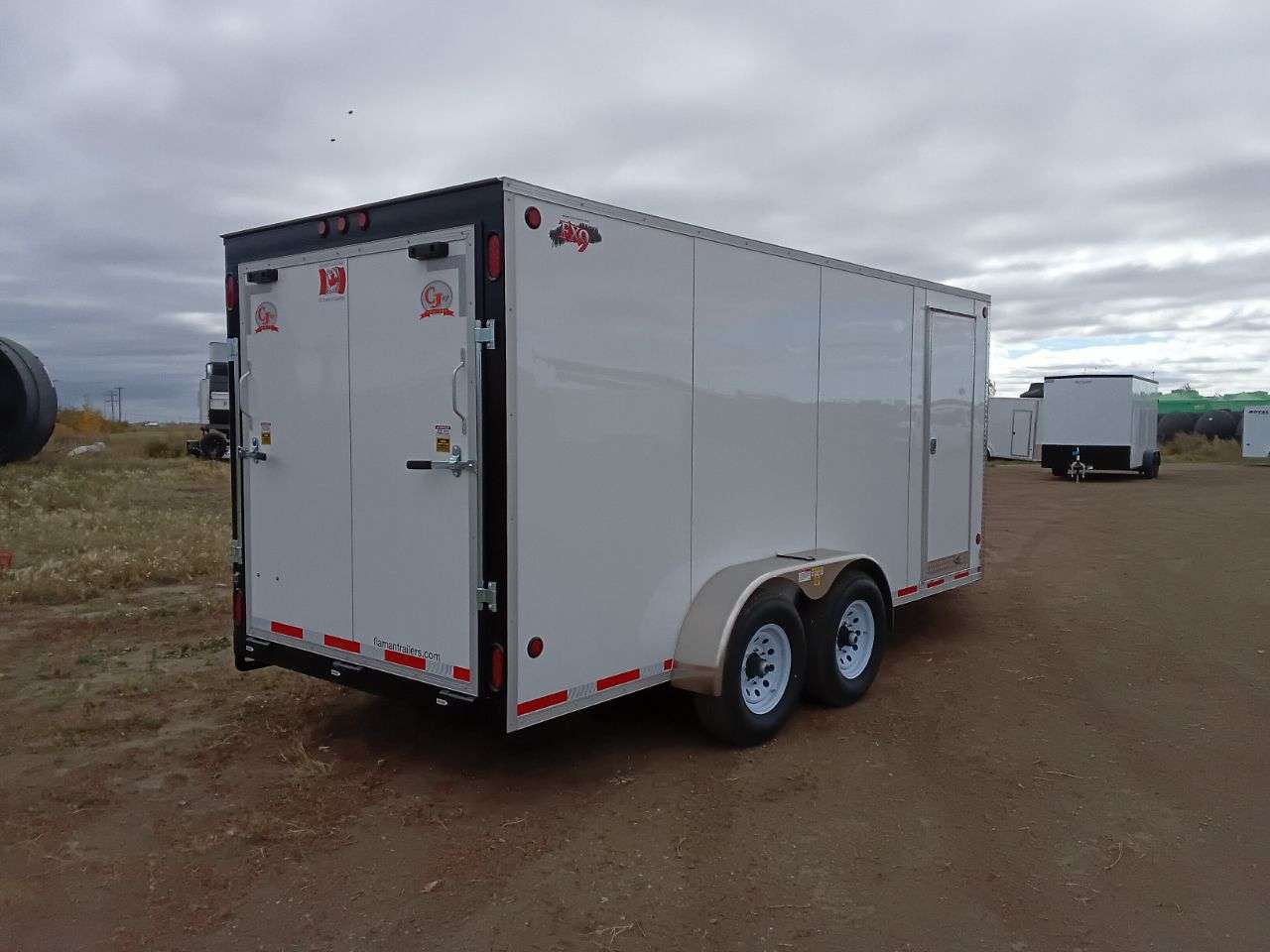 2026 CJay FX9 7' x 16' + V-Nose Cargo Trailer