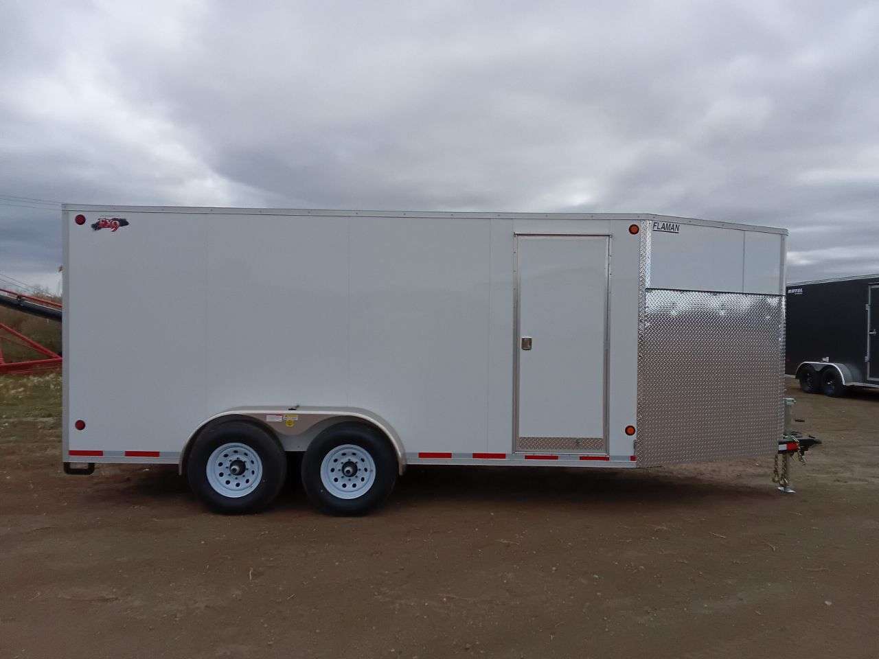 2026 CJay FX9 7' x 16' + V-Nose Cargo Trailer