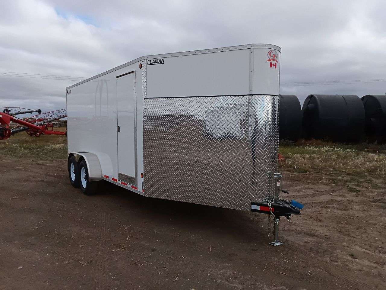 2026 CJay FX9 7' x 16' + V-Nose Cargo Trailer