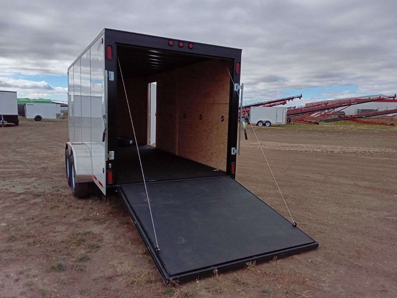 2026 CJay FX9 7' x 16' + V-Nose Cargo Trailer