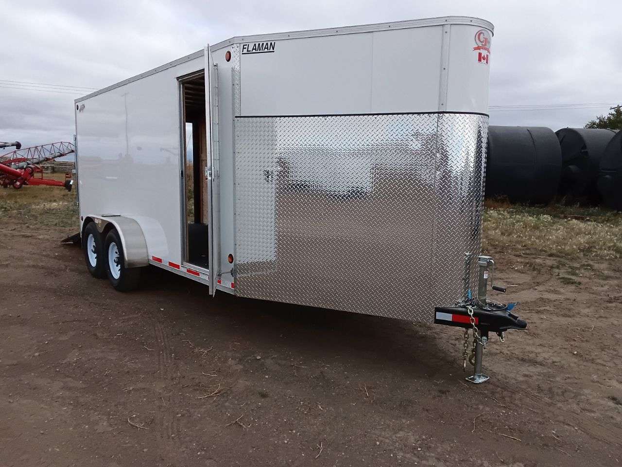 2026 CJay FX9 7' x 16' + V-Nose Cargo Trailer