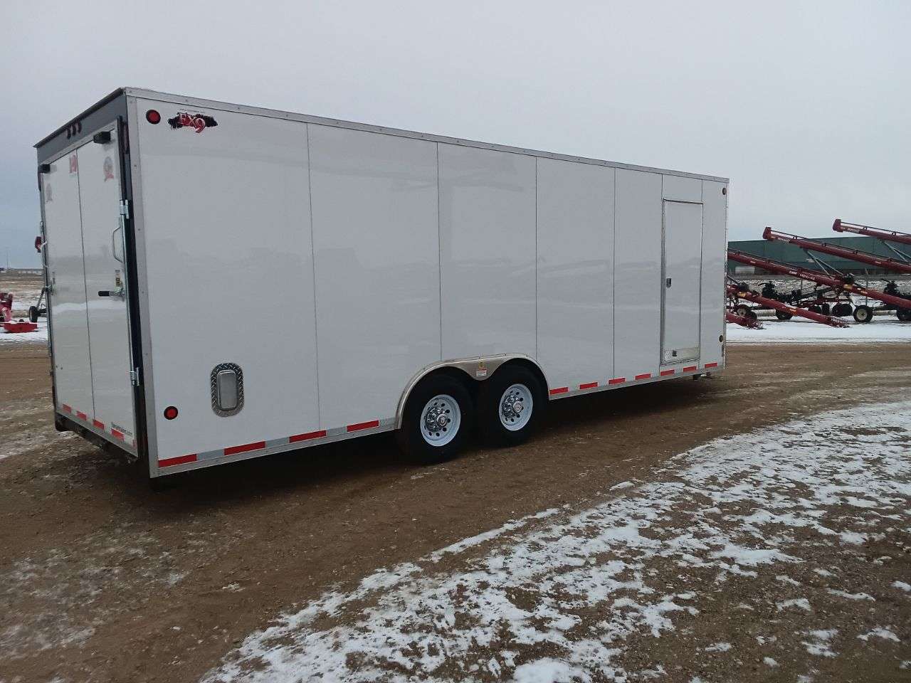 2026 CJay FX9 8'6" x 23' + V-Nose Toy Hauler Trailer