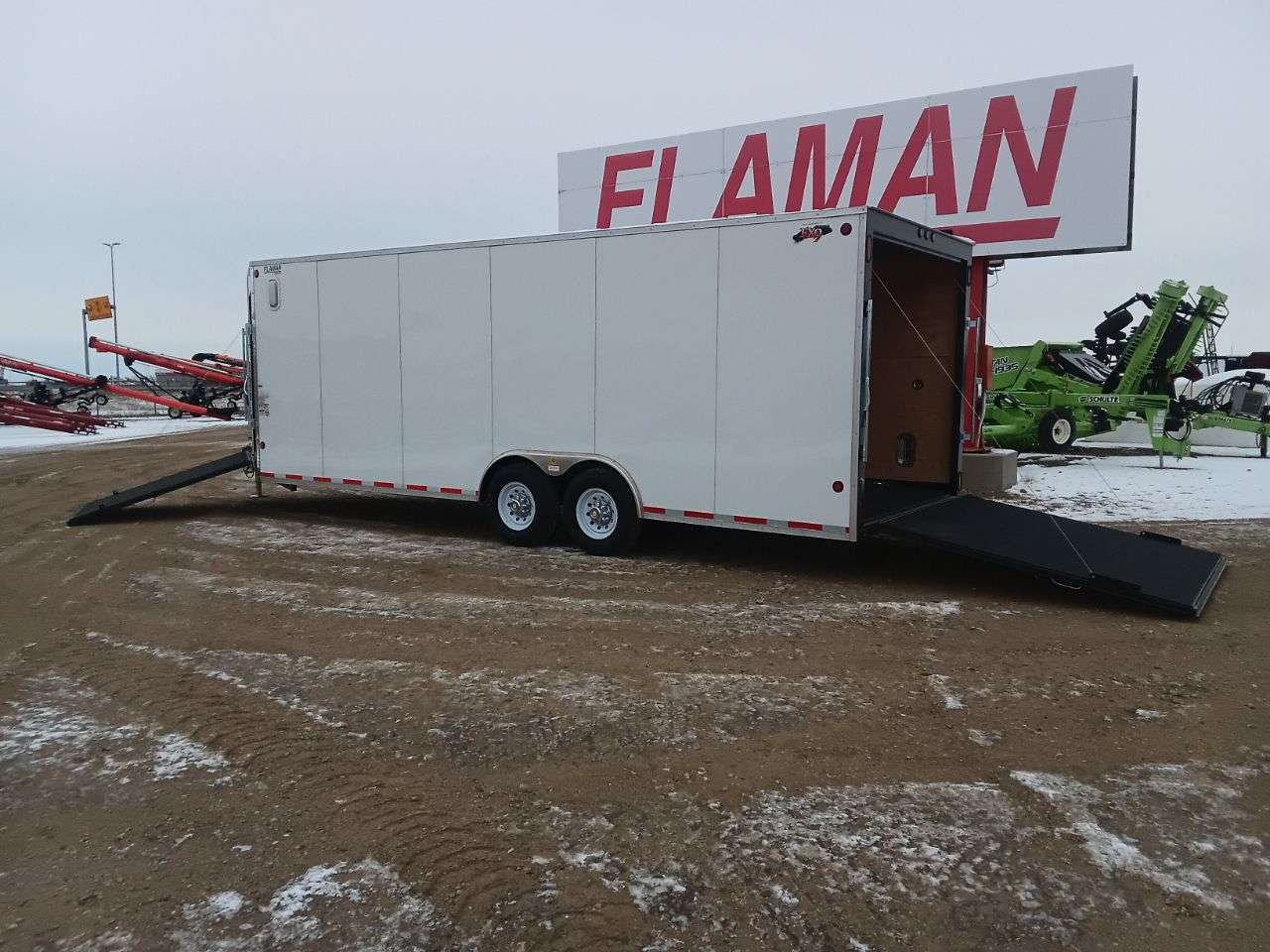 2026 CJay FX9 8'6" x 23' + V-Nose Toy Hauler Trailer