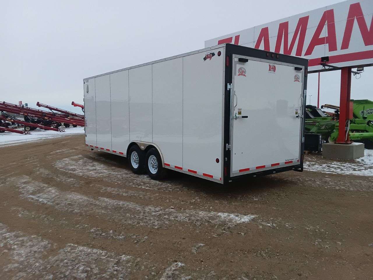 2026 CJay FX9 8'6" x 23' + V-Nose Toy Hauler Trailer