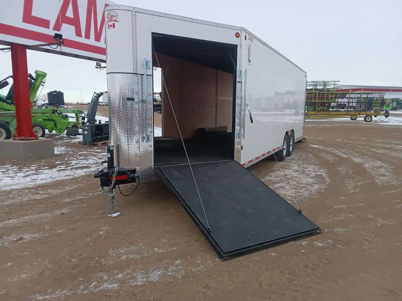 2026 CJay FX9 8'6" x 23' + V-Nose Toy Hauler Trailer