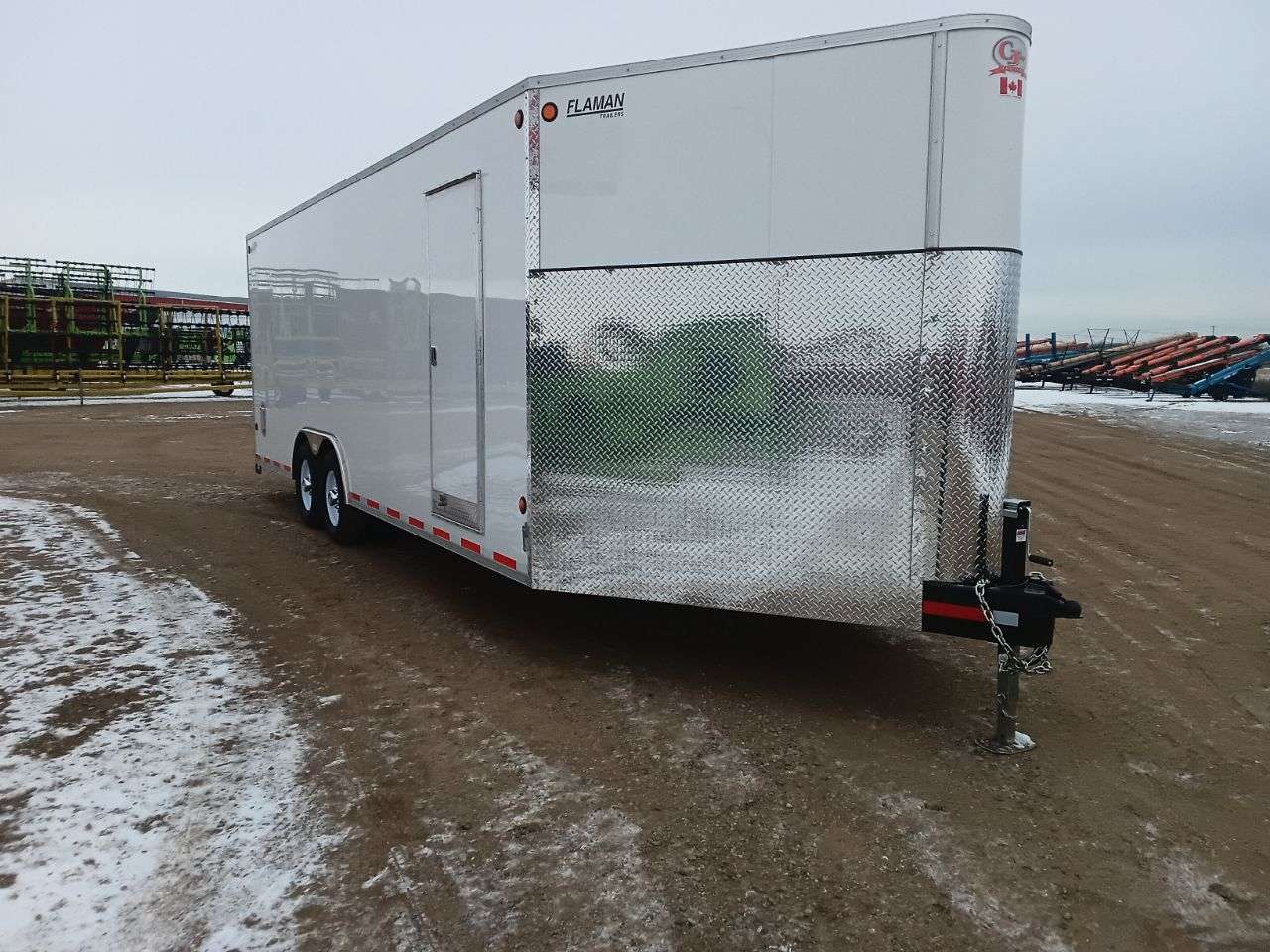 2026 CJay FX9 8'6" x 23' + V-Nose Toy Hauler Trailer